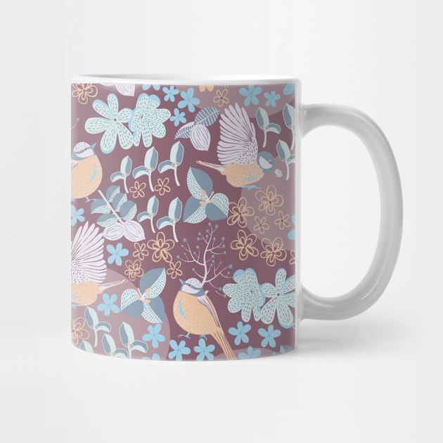 Natal Plum Birds and Blooms by Farissa